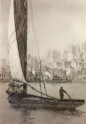 John Taylor Arms (American, 1887-1953) The Sarah Jane, New York